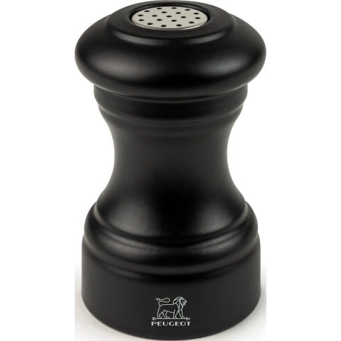 Peugeot Bistro zoutstrooier H9cm zwart mat