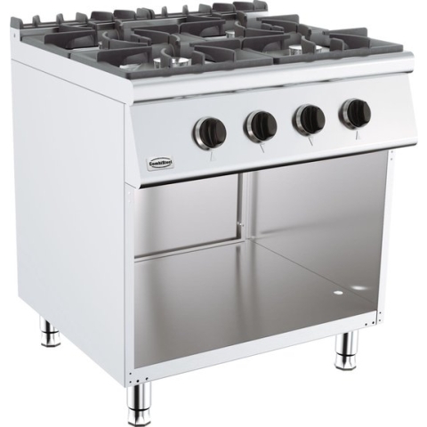 Combisteel Base 700 Gaskooktafel 4 Br. 7178.0405 - Horeca & Professioneel