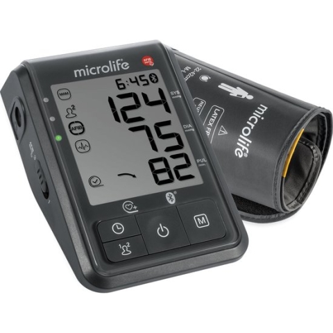 Microlife - BP B6 Connect - Bovenarm Bloeddrukmeter - Klinisch Gevalideerd - No. 1 merk bij Huisartsen - Aanbevolen door NL Hartstichting - AFIB detectie - 2x 99 geheugens - Bluetooth - 5 jaar garantie
