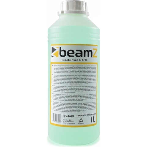 Rookvloeistof - BeamZ universele rookmachine vloeistof - 1L - Groen