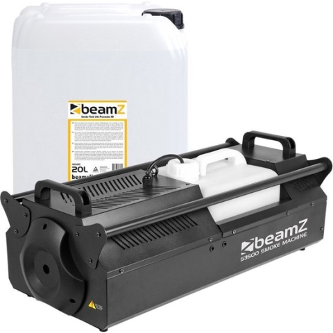 Rookmachine - BeamZ S3500 - DMX - Inclusief 20L rookvloeistof - 3500W
