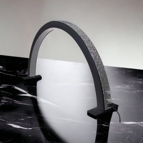 Nagel Lamp LED Moonlight Zwart met diamonds (strass)