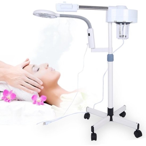 Equivera Gezichtsstomer - Gezichtssauna - Vapozone - Facial Steamer - Gezichtsreiniger - Draagbaar - Blackhead Remover - Gezichtsverzorging