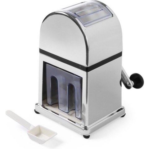 BarUp IJscrusher met IJsschep - Professionele Ice Crusher - RVS Messen - IJsvergruizer Handmatig