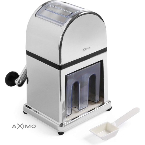 AXIMO IJscrusher met schep - Professionele Ice Crusher - RVS Messen - IJsvergruizer Handmatig