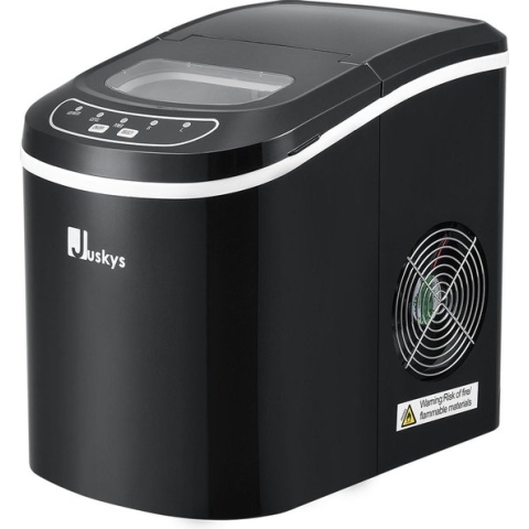 Ijsblokjesmachine - Icycube - Zwart - 2.4L ijsblokjes  machine