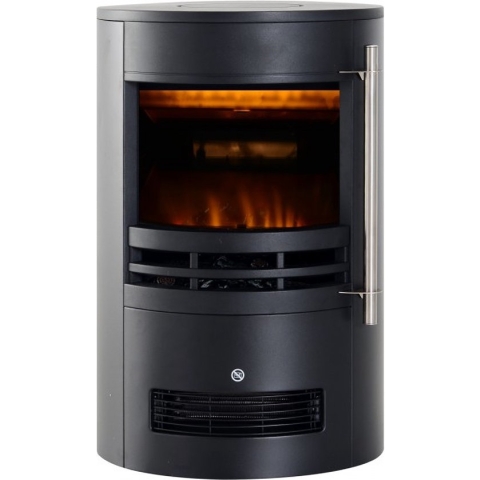 Elektrische haard - Kachel - Sfeerhaard - Electrische kachel - Verwarming - Modern - Zwart - 2000 W