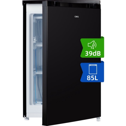 CHiQ CSD90D4D - Staande Mini-Vriezer - 90L Capaciteit - Compact formaat - Omkeerbare Deur - Energieklasse D