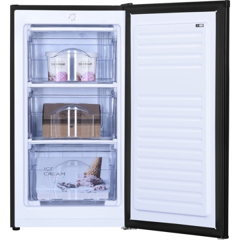 PRIMO PR150DV Vriezer Tafelmodel - Diepvries Vrijstaand - 64L - D - Zwart