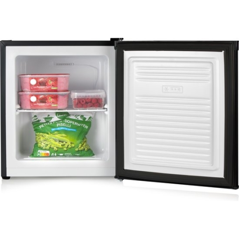 PRIMO PR117DV Mini Vriezer - Kleine Diepvries - Vrijstaand - 33L - E - Zwart