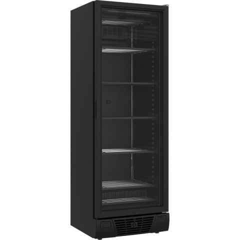 VRIESKAST 1 GLASDEUR ZWART 382L - Combisteel 7464.0064 - Horeca & Professioneel