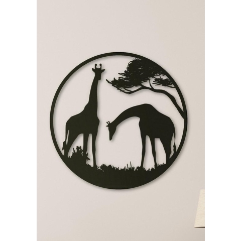 Wanddecoratie dieren | Giraffe