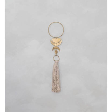 Wanddecoratie goud brass - Sophia | Wanddecoratie woonkamer | Wanddecoratie goud metaal | Decoratie