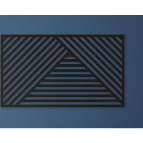 Wanddecoratie | Geometrisch luik 1