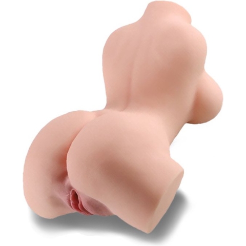 Sexpop - Masturbator voor Man - Sekspop 6KG - Half Torso 39CM - Pocket Pussy - Masturbators - Mini Sex Doll - Kunstvagina en Anus - Seksspeeltje voor Koppel