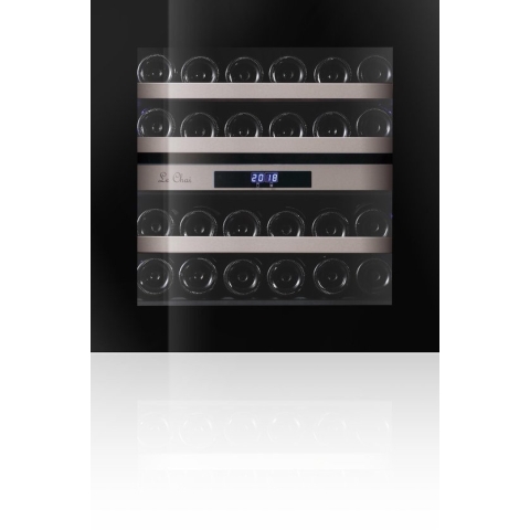 Le Chai LBN240POV - Inbouw Wijnklimaatkast - Nismaat 60 cm - 2 zones - Push Open