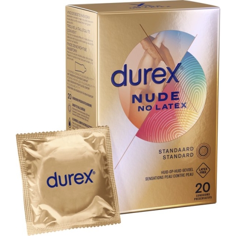 Durex Real Feeling - Condooms - Latex Vrij - 2 x 10 stuks