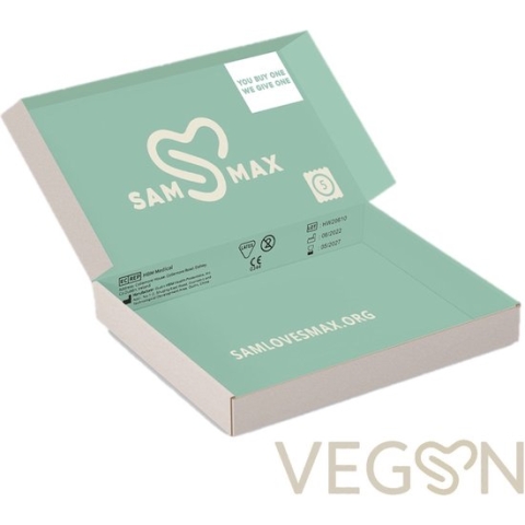 Sam loves Max Premium Condooms – Anticonceptie middel - Met glijmiddel – Anoniem verpakt - Natuurlijk latex – Vegan - 15 Stuks - Gratis verzendkosten