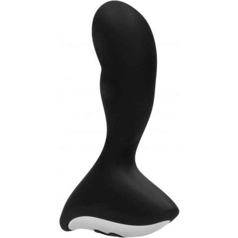 Simplicity GERON Oplaadbare Anale Siliconen Vibrator en Buttplug - Zwart