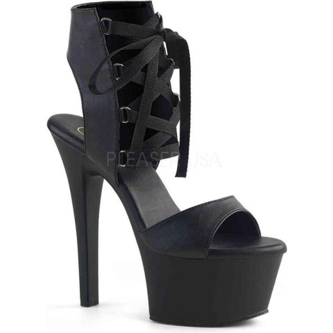 Pleaser Hoge hakken -41 Shoes- ASPIRE-600-14 US 11 Zwart