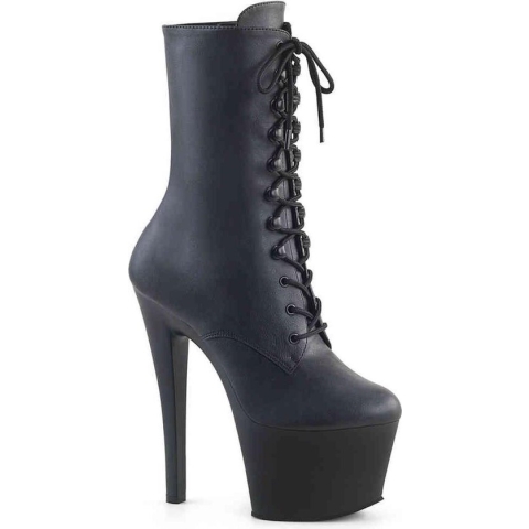 Pleaser Enkellaars -35 Shoes- SKY-1020 US 5 Zwart
