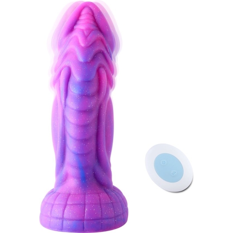 Vibrerend Rhino Fantasy Dildo inclusief Afstandsbediening KlicLok en Zuignap 20 CM