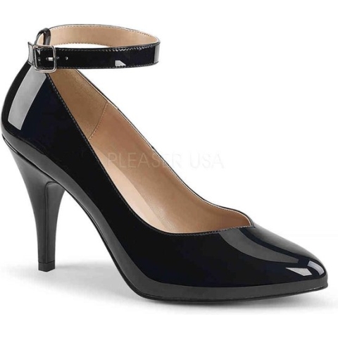 EU 42,5 = US 12 | DREAM-431 | 4 Heel Ankle Strap Pump