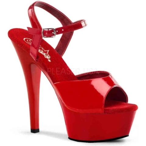 Kiss 209 Rood  lak Maat 37