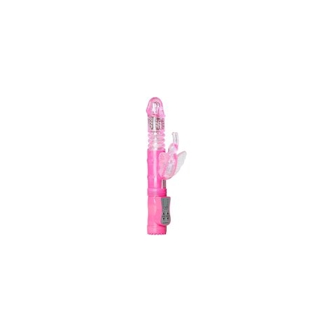 Stotende Butterfly Vibrator - Roze
