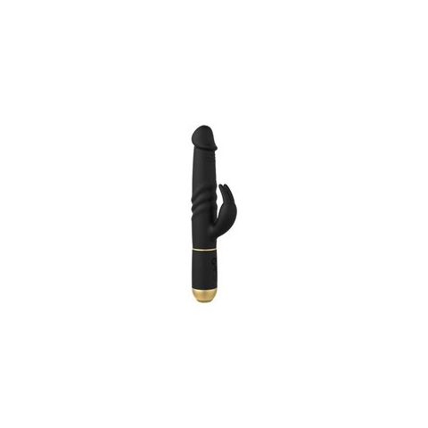 Dorcel - Furious Rabbit 2.0 - Roterende en Stotende Vibrator - Zwart
