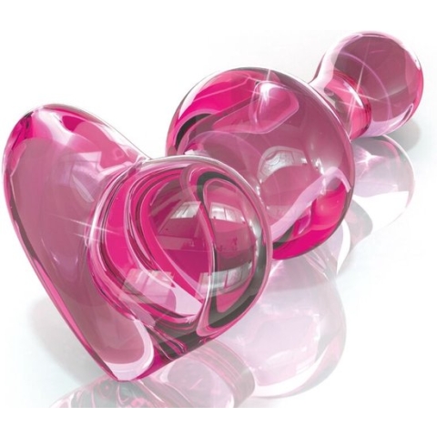 Pipedream Icicles No. 75 Glazen Buttplug - Roze