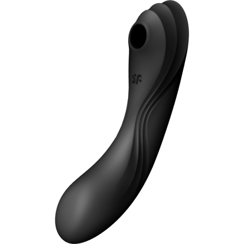 Satisfyer - Curve - Trinity 3-in-1 Vibrator - Zwart