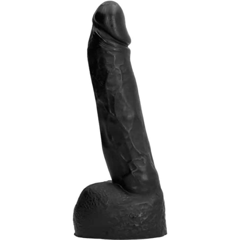 All Black Realistische Dildo 22 cm