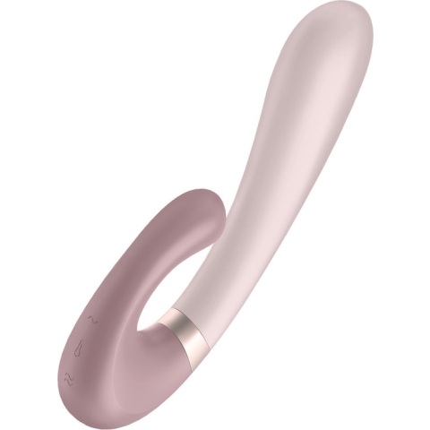 Satisfyer - Heat Wave - Verwarmde Rabbit Vibrator Met App Control - Mauve
