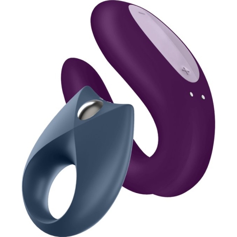 Satisfyer Partner Box 2 met Partner Vibrator en Vibrerende Cockring
