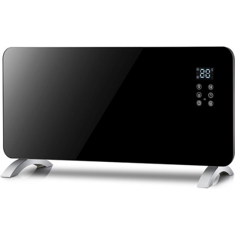 Borg Elektrische Paneel Verwarming - Wifi - Convector kachel met Thermostaat - Werkt met App en Touch bediening - tot 25m2 - 2000 watt