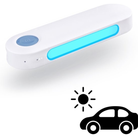 Luminette Drive - Daglichtlamp Auto - Comfortabele en Stijlvolle Lichttherapielamp Winterdepressie - Veilig en Efficiënt - Lichttherapie Volledig Vrij van Uv-straling en Infrarood - Verbetert Slaapkwaliteit - Energieboost - Verbetert Humeur