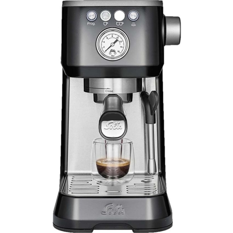 Solis Barista Perfetta Plus 1170 V2 Espressomachine - Pistonmachine Koffiemachine met Bonen - Zwart