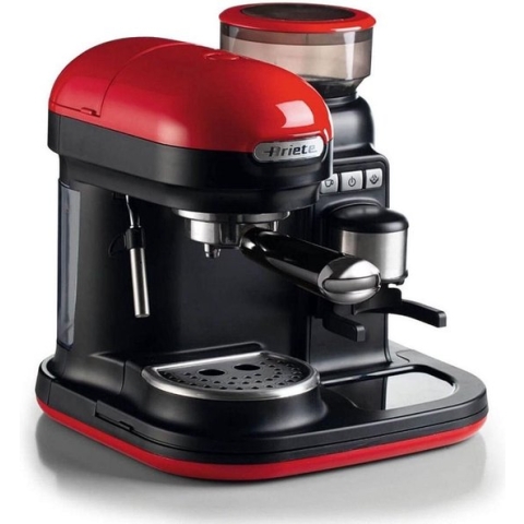 Ariete Moderna Espresso Machine - Met Geïntegreerde Koffiemolen