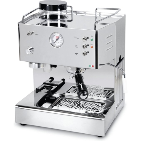 Quickmill 3035 - Pistonmachine met Geïntegreerde Koffiemolen