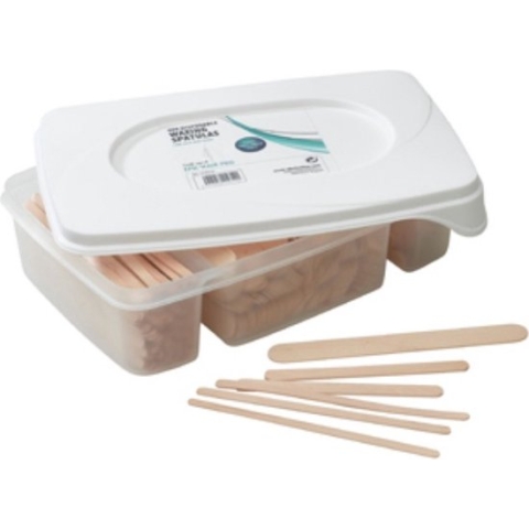 Hars spatel kit met 3 maten 400 stuks