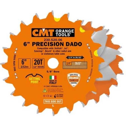 CMT - Groefzaagset DADO - Zagen