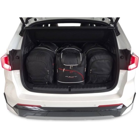 BMW iX1 2022+ Reistassen Kofferbak Tassen Set Organizer | 4-Delige Perfect Passende Set Auto Interieur Accessoires Nederland en België