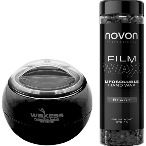 Waxapparaat Mini Mars Met Azulen Korrels - Zwart - Waxess - Wax Heater