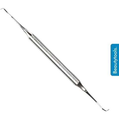 BeautyTools Tandsteenhaakje - Tandsteen- en Tandplak Verwijderaar (Scherp) - Twee Sterke Punten - Dubbelzijdige Sonde / Scaler - Holle Buis (17.5 cm) - (DT-2458)