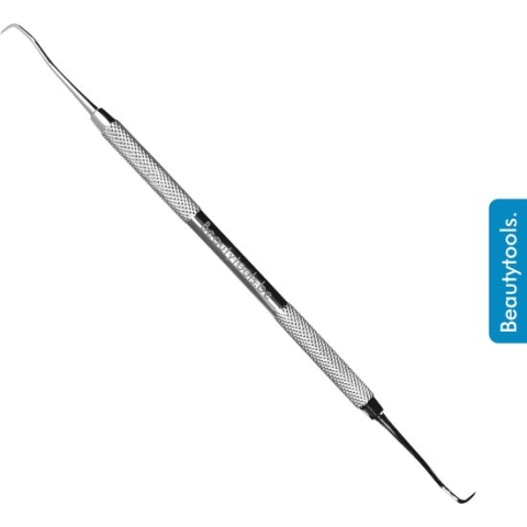 BeautyTools Tandsteenhaakje - Sterke Tandsteen- en Tandplak Verwijderaar (Scherp) - Twee Sterke Punten - Dubbelzijdige Sonde / Scaler (17.5 cm) - (DT-0508)