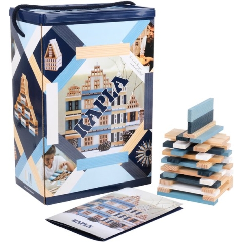 KAPLA - KAPLA Doos - Constructiespeelgoed - WINTER DOOS - 200 Plankjes
