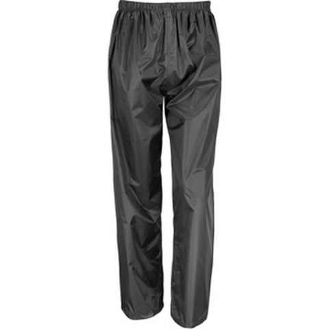Result - Regenbroek - Unisex - Maat L - Zwart