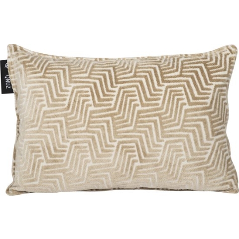 Qnuz warmtekussen - Print Taupe - 40x60cm - elektrisch - oplaadbaar - USB - draadloos - kerstpakket - incl. powerbank - infrarood