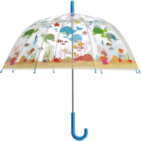 Esschert Design Kinderparaplu transparant zeeleven